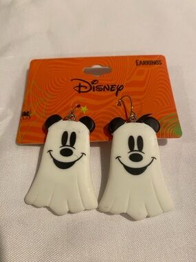 Disney Halloween Ghost Mickey Mouse Earrings 2025 BoxLunch Exclusive